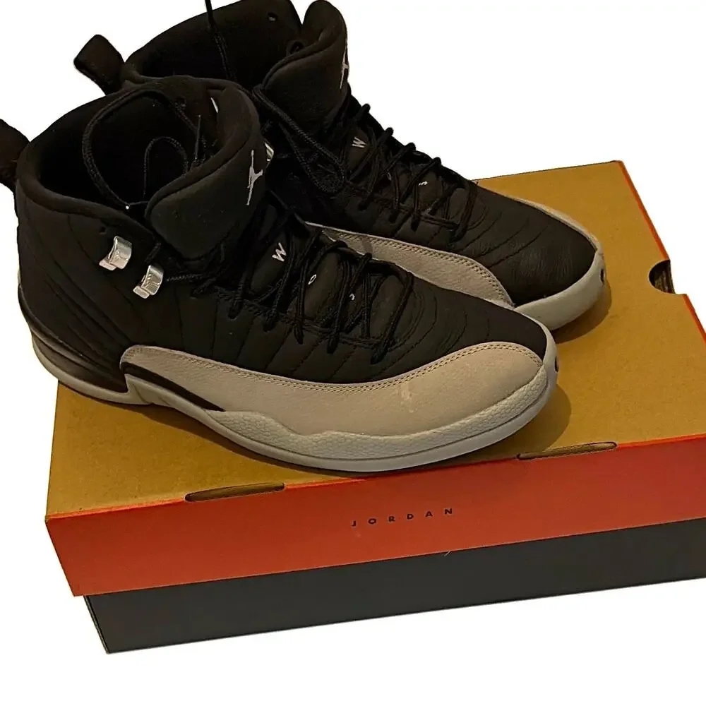 Jordan Air Jordan 12 Retro Barons CT8013-010 Black/Wolf Grey/White